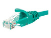 NETRACK BZPAT1P5UG Netrack patchcord RJ45, osłonka zalewana, kat. 5e UTP, 1.5m zielony