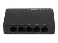 LANBERG switch DSP2-1005-12V 5-port 1Gbps 12v