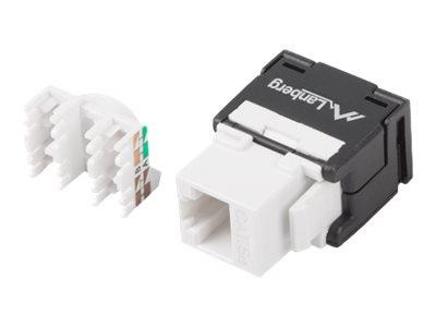 LANBERG KSU5-2000 Lanberg Moduł Keystone Gniazdo Beznarzędziowy RJ45->LSA 180deg UTP Kat.5e