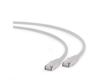 GEMBIRD PP6A-LSZHCU-0.25M Gembird patchcord RJ45, kat. 6A, SFTP, LSZH, 0.25m, szary