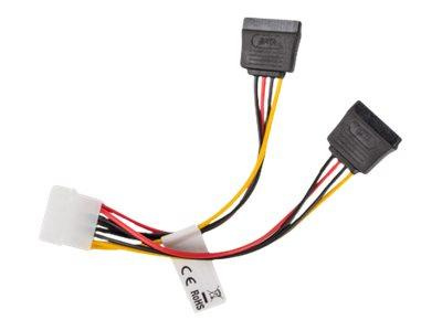LANBERG CA-HDSA-11CU-0015 Lanberg cable power MOLEX (M)->SATA(F) x2 15cm