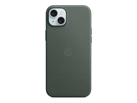 APPLE iPhone 15 Plus FineWoven Case with MagSafe - Evergreen