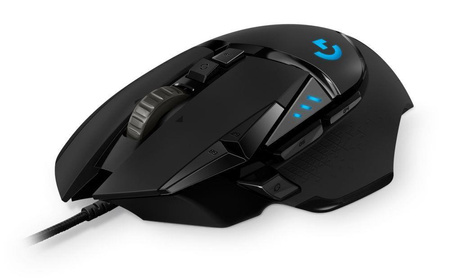 Mysz przewodowa Logitech G502 HERO optyczna Gaming USB czarna