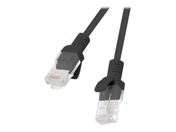 LANBERG PCU5-20CC-0300-BK Lanberg Patchcord RJ45, kat. 5e, UTP, 3m, czarny, op. zbiorcze 10 szt