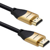 QOLTEC KABEL HDMI V2.1 ULTRA HIGH SPEED 8K | 60HZ | 28AWG | GOLD | 2M