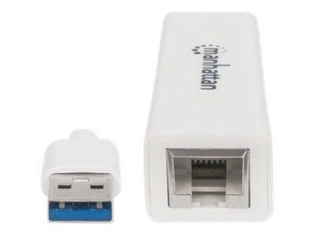 MANHATTAN 506847 Manhattan Karta sieciowa adapter USB 3.0 na Gigabit 10/100/1000 Mbps RJ45