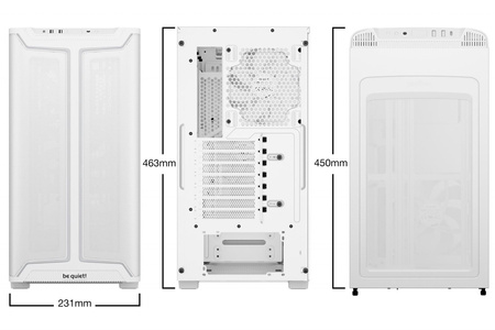 OBUDOWA BE QUIET! PURE BASE 501 DX White BGW77