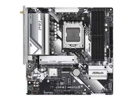 ASROCK A620M Pro RS WiFi AM5 4xDDR5 PCIe x16 4.0 M.2 Wi-Fi 6E + BT 5.2 mATX MB