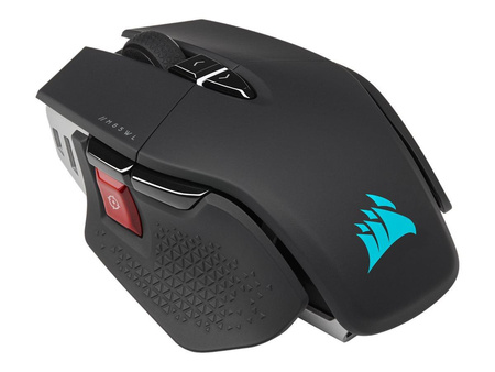CORSAIR M65 RGB ULTRA Wireless Gaming Mouse Backlit RGB LED Optical Silver ALU Black