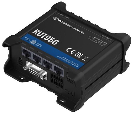 Router LTE RUT956 (Cat 4), 2G, GNSS, WiFi 