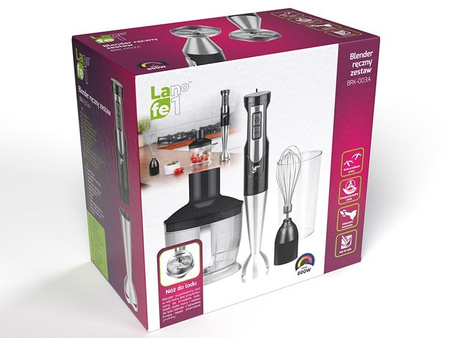 LAFE BLENDER RĘCZNY BRK-003A 800W Z AKCESORIAMI