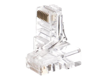 NETRACK 105-50 Netrack wtyk RJ45 8p8c UTP linka, kat. 5e (100 szt)