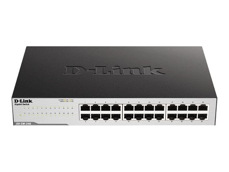 DLINK GO-SW-24G/E D-Link 24-Port GIGABIT EASY DESKTOP SWITCH
