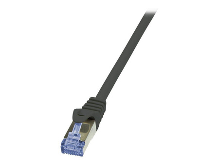 LOGILINK CQ3043S LOGILINK Patchcord Cat.6A 10G S/FTP PIMF PrimeLine 1,5m czarny