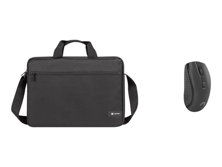 NATEC Torba do laptopa Wallaroo 2 15.6inch z myszką bezprzewodową