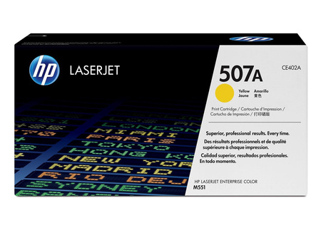 TONER CARTRIDGE 507A YELLOW/.