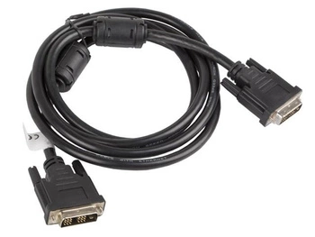 Kabel DVI-D(18+1) - DVI -D(18+1) M/M 1.8M czarny