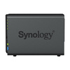 NAS Synology DS223; Tower; 2x (3.5" SATA HDD)/2.5" HDD SSD); Realtek RTD1619B;,2GB DDR4, 1x 1GbE RJ-45