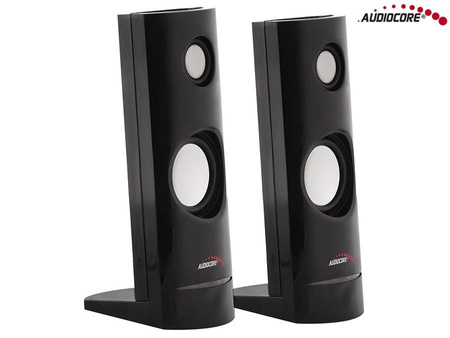 Głośniki Audiocore AC860 komputerowe 8W USB, czarne