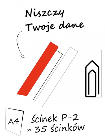 HSM 1042121 Shredstar S10 - paski 6mm/ 10 arkuszy 80 g/ kosz 18 l/ P-2 - uszkodzone opakowanie (P)