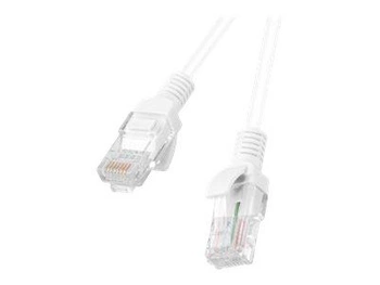 LANBERG patchcord cat.5e 0.25m white