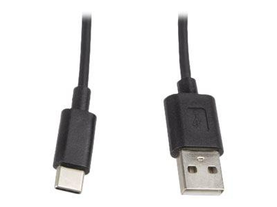 LANBERG CA-USBO-10CC-0010-BK Lanberg kabel USB 2.0 Type-C(M)-AM 1m czarny