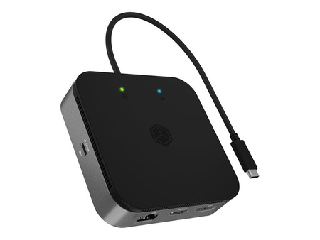 ICY BOX IB-DK408-C41 Stacja dokująca do notebooków i komputerów PC