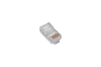 Wtyk RJ45 kat.5e uniwersalny drut/linka 8P8C 100szt