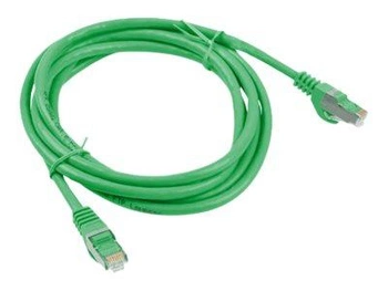 LANBERG PCF6-10CC-0050-G Lanberg Patchcord RJ45 cat.6 FTP 0.5m zielony