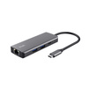 Multi-Port Adapter Trust DALYX 6-IN-1 USB-C Silver