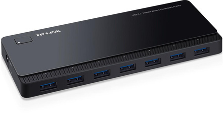 7-portowy Hub USB 3.0 z dwoma portami ładującymi