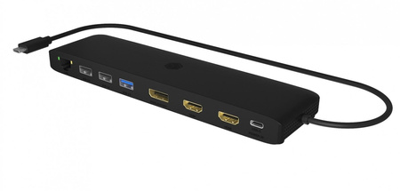 Stacja dokująca IB-DK2116-C 12in1,HDMI,DP,LAN,USB