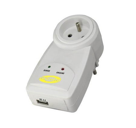 Listwa zasilająca przeciwprzepięciowa ORVALDI ORV-1PL USB 3.0