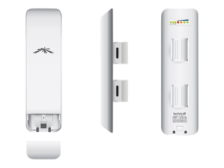 Urządzenie typu CPE UBIQUITI airMAX NanoStation M2 2.4GHz 11dBi