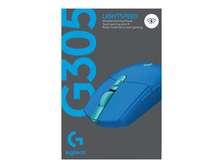 LOGITECH G305 LIGHTSPEED Wireless Gaming Mouse - BLUE - EER2 - Towar z uszkodzonym opakowaniem (P)