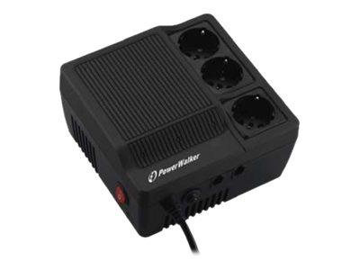 POWERWALKER Stabilizator napięcia AVR 220/230/240V 1200VA 3X Schuko OUT