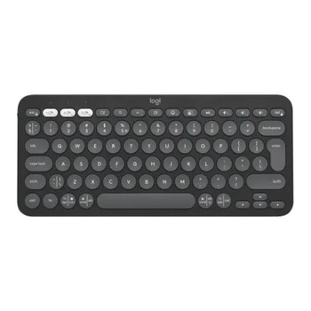 Klawiatura bezprzewodowa Logitech Pebble Keys 2 K380s grafitowa