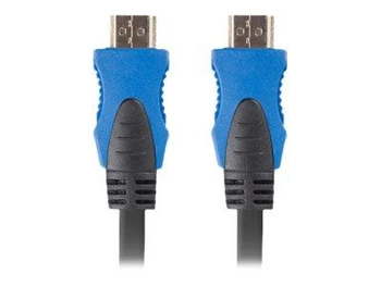 LANBERG CA-HDMI-20CU-0010-BK Lanberg kabel HDMI M/M V2.0 4K 1M Czarny