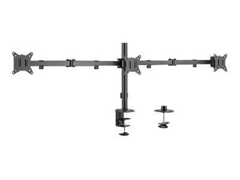 GEMBIRD MA-D3-01 Biurkowe ramię dla trzech monitorów 17-27inch do 7kg
