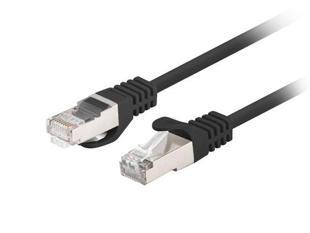 Patchcord kat.6 FTP 5M 10-pak fluke passed czarny