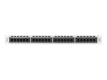 LANBERG PPU6-1024-S Lanberg Patch Panel 24 port 1U, kat. 6, szary