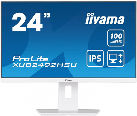 Monitor 23.8 cala XUB2492HSU-W6 IPS,HDMI,DP,100Hz,SLIM,HAS(150mm),4xUSB