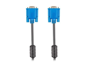 LANBERG KABEL VGA M/M 5M 15PIN FERRYT CZARNY CA-VGAC-10CU-0050-BK
