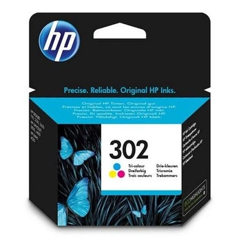 HP 302 TRI-COLOR ORIGINAL INK/EN/PL/HU/CZ/SL CARTRIDGE