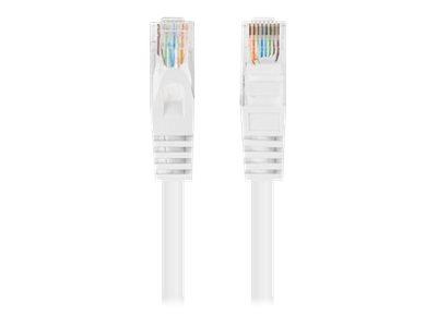 LANBERG Patchcord Cat.6 UTP 0.25m white 10-pack