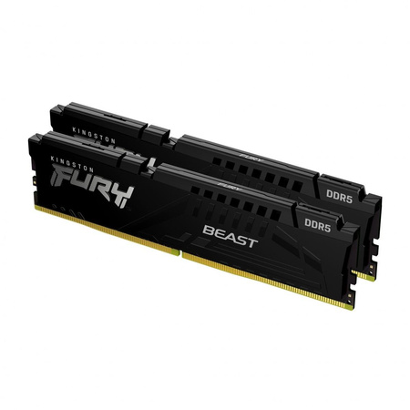 Pamięć DDR5 Fury Beast 32GB(2*16GB)/5600 CL40 czarna 