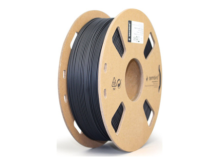 GEMBIRD Filament PLA matowy czarny 1.75mm 1kg