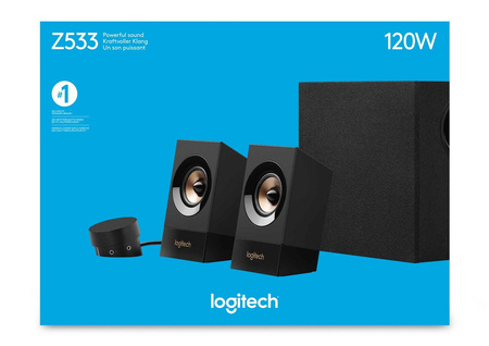 LOGITECH Z533 Speaker system for PC 2.1-channel 60 Watt Total