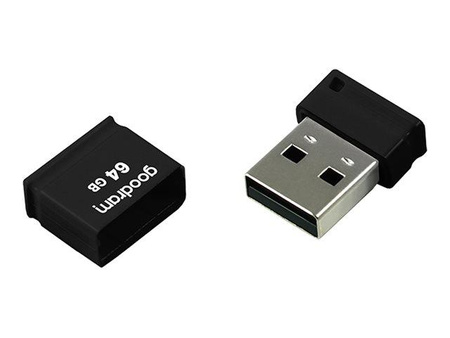 GOODRAM 64GB PENDRIVE USB 2.0 black mini UPI2-0640K0R11