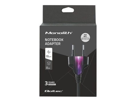 QOLTEC 50085 Qoltec Zasilacz do Dell 90W 19.5V 4.62 A 7.4x5.0+pin